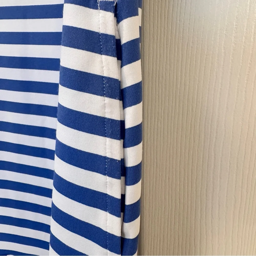 Tommy Bahama Blue and White Striped Swim Coverup Dress - Picture 11 of 11